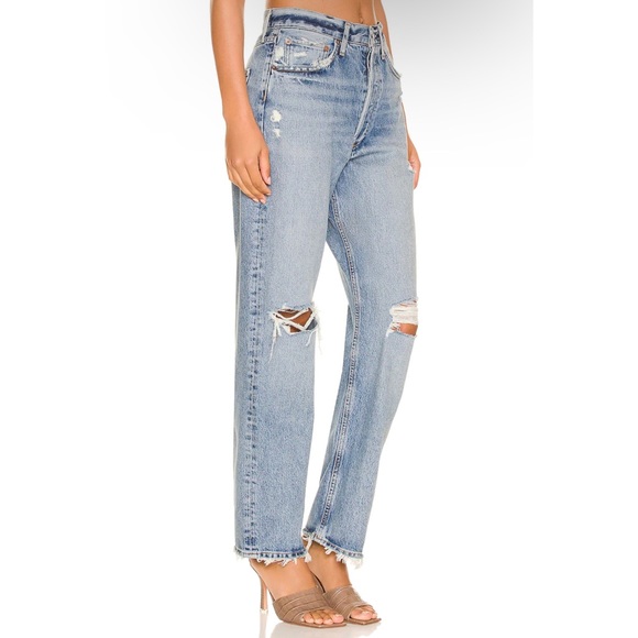 AGOLDE 90's Mid Rise Loose Fit Jeans - Picture 7 of 9